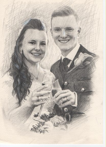 pencil drawing portrait from photo